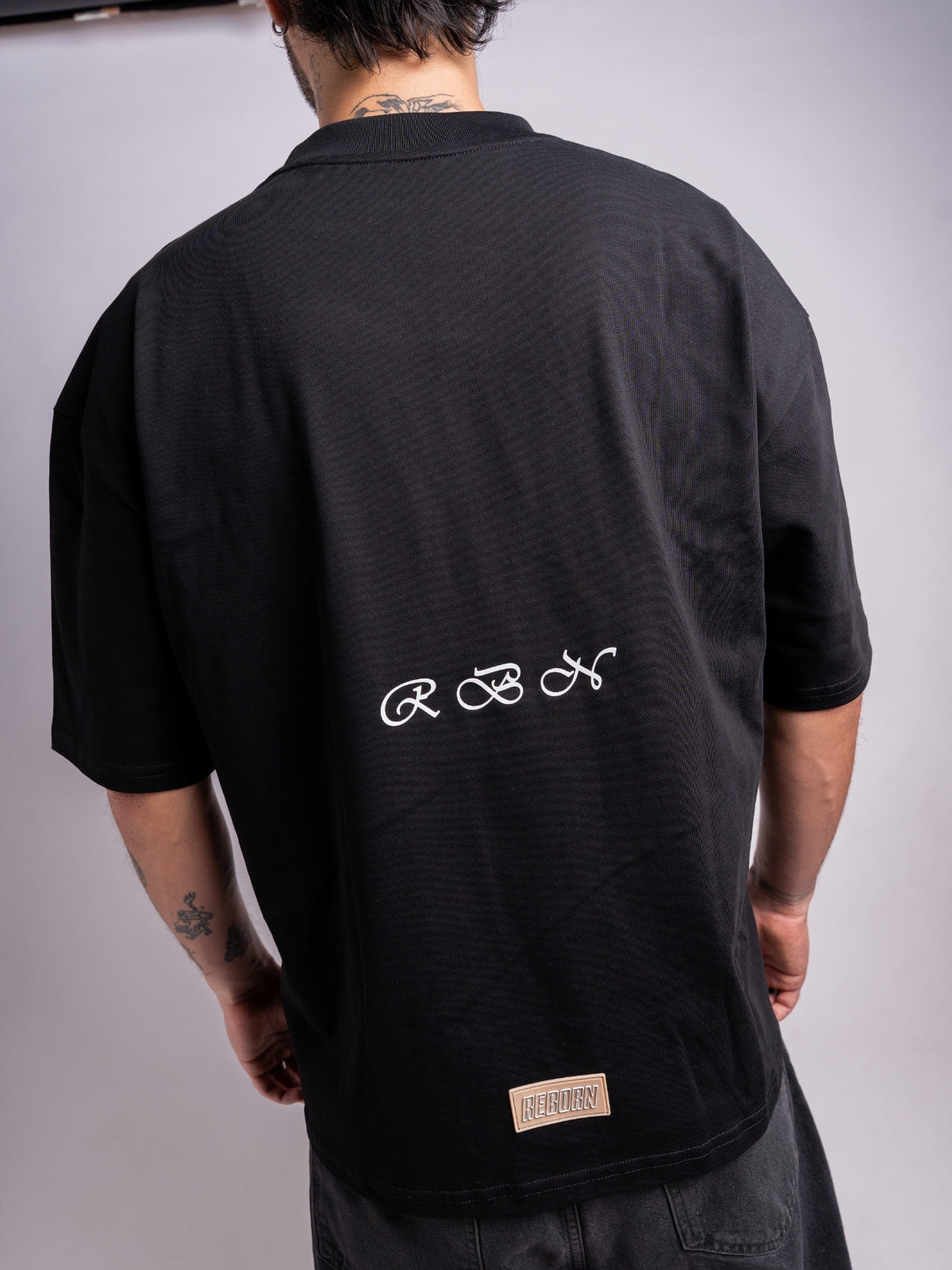 Identity Sacred Gaze Boxy Fit Black