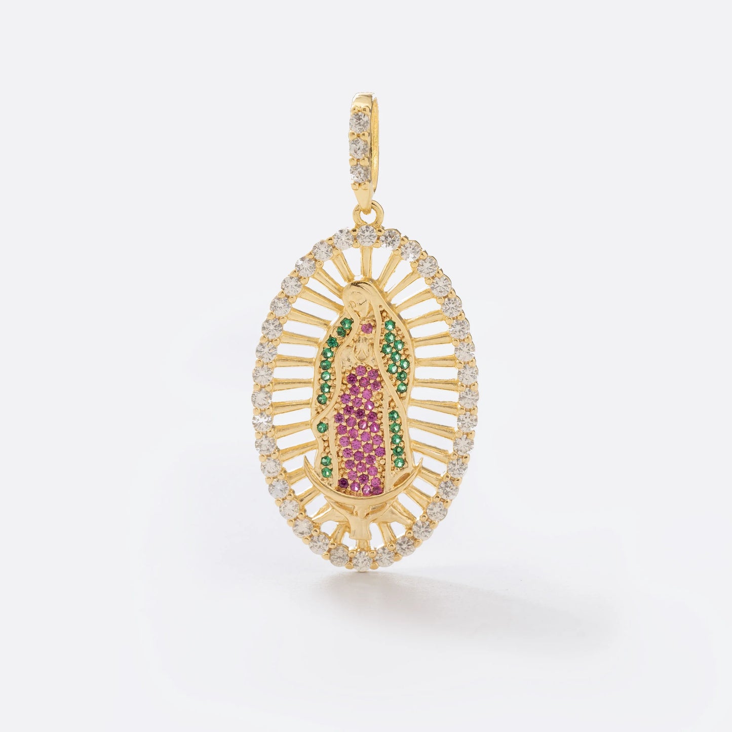 D Virgen Guadalupe Swarovski