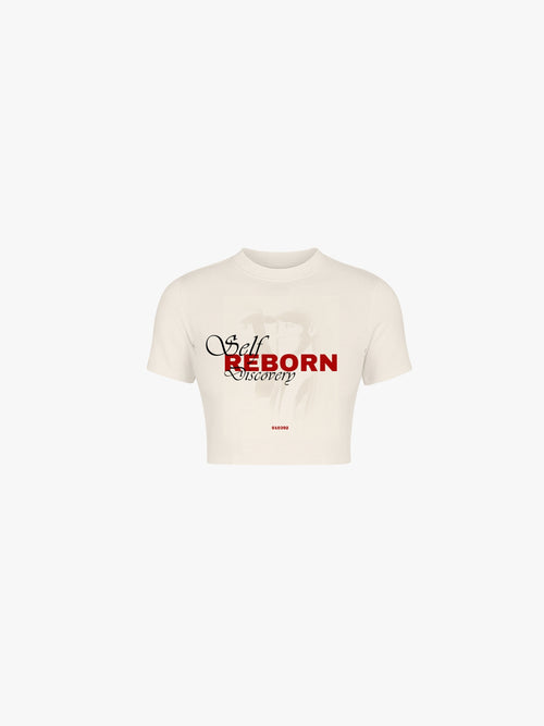 Identity Self-Discovery Baby Tee Bone